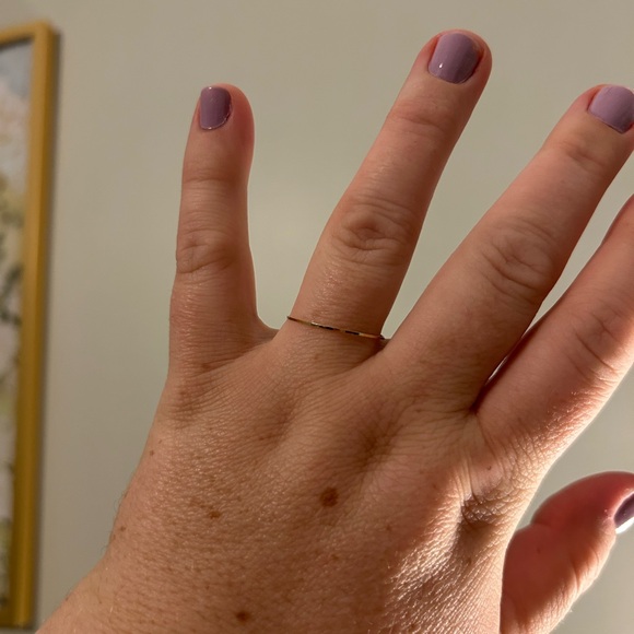 Catbird Gold Stacking Ring - Picture 3 of 3